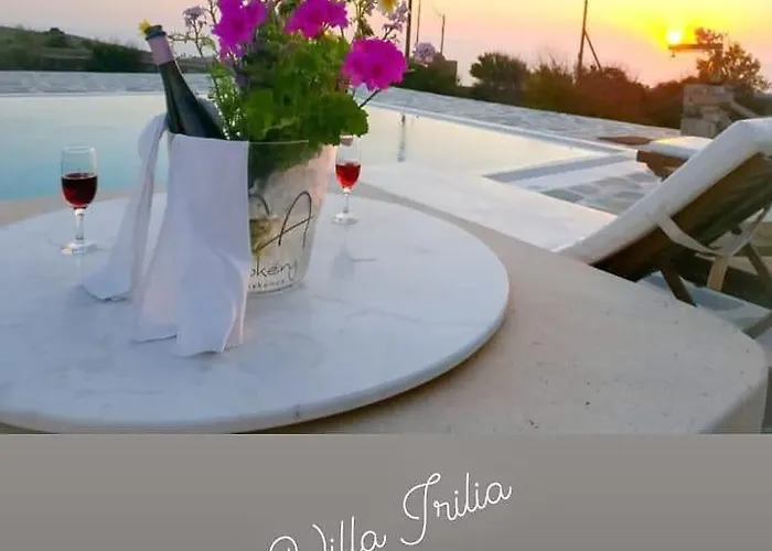 Irilia, Private Pool With Unrestricted Sea View