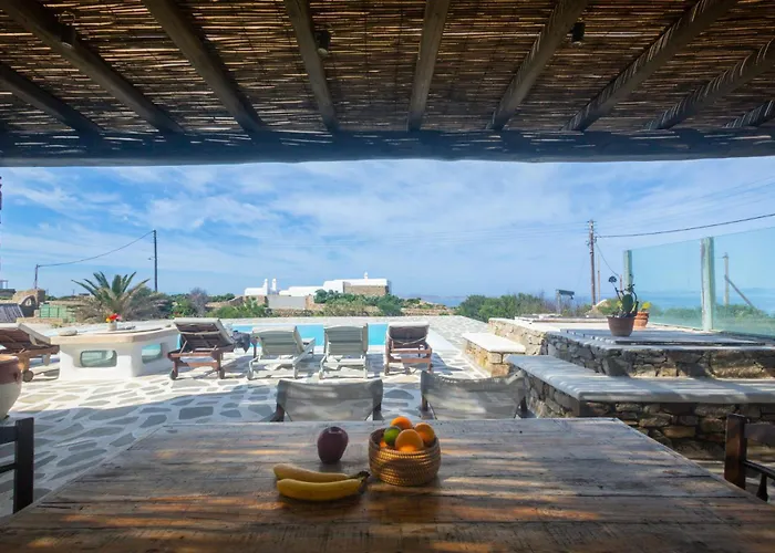 Daire Irilia, Private Pool With Unrestricted Sea View Fanari (Mykonos)